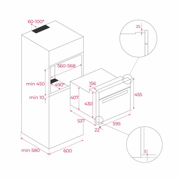 Teka HLC8440CFBK Uuni – kuva 2