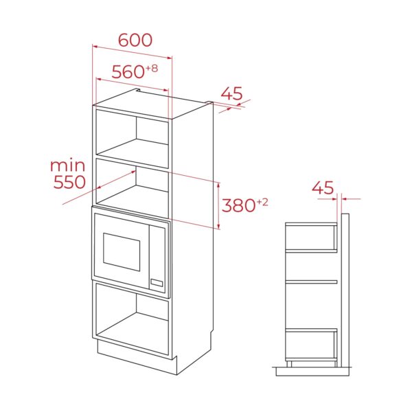 Teka MLEG820FIFBK Mikroaaltouuni – kuva 2