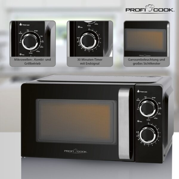 Proficook MWG1208 Mikroaaltouuni – kuva 2