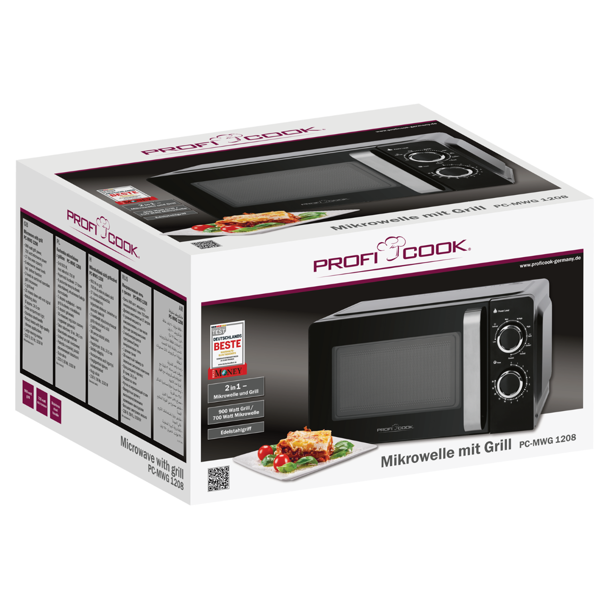 Proficook MWG1208 Mikroaaltouuni – kuva 1