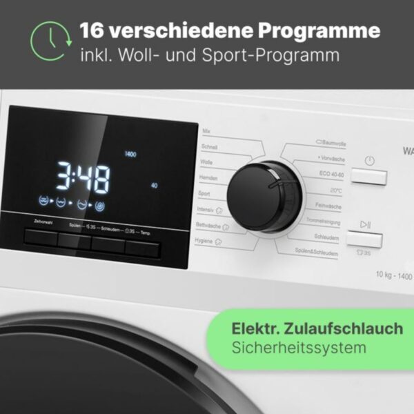 Bomann WA7111 Pyykinpesukone – kuva 3