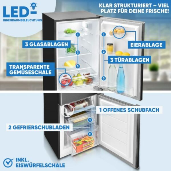 Bomann KG7359SIX Jääkaappipakastin – kuva 5