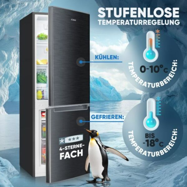 Bomann KG7359SIX Jääkaappipakastin – kuva 4