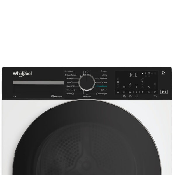 Whirlpool WPE12XWBSEE Lämpöpumppukuivausrumpu – kuva 2