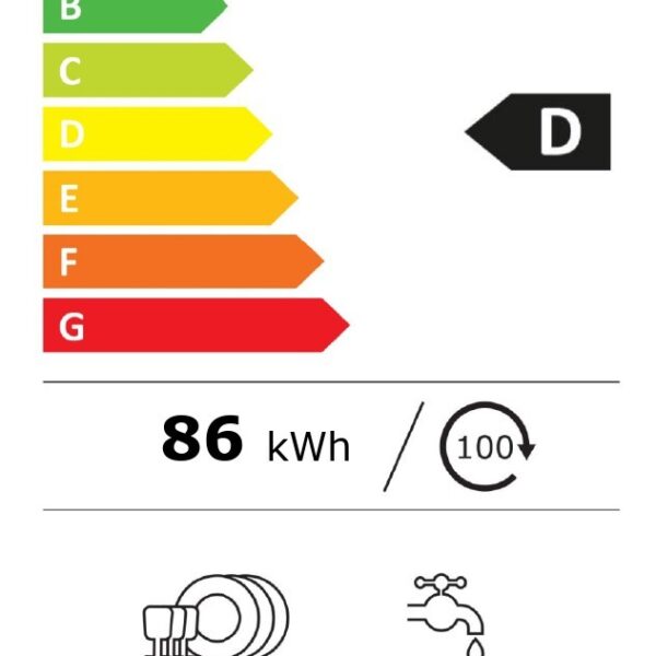 Beko BDFN26530W Astianpesukone – kuva 5