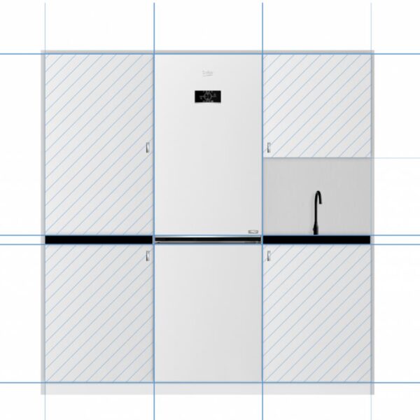 Beko B1RCNA404W Jääkaappipakastin – kuva 3