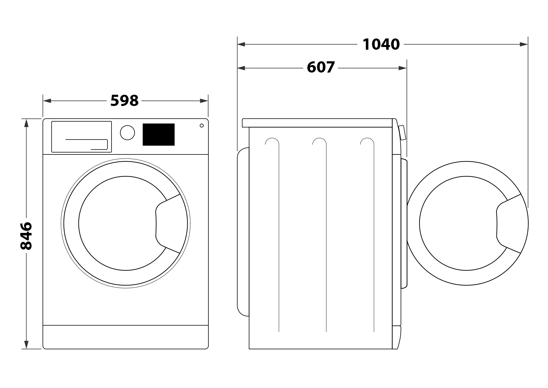 Tumble dryer Indesit – kuva 4