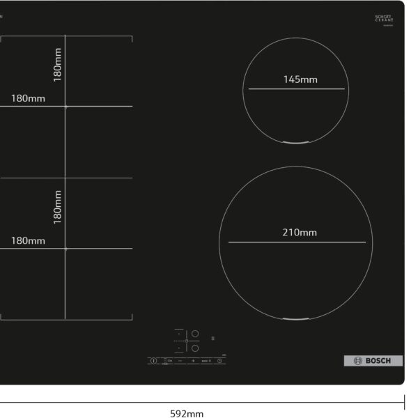 Built-in induction hob Bosch – kuva 4