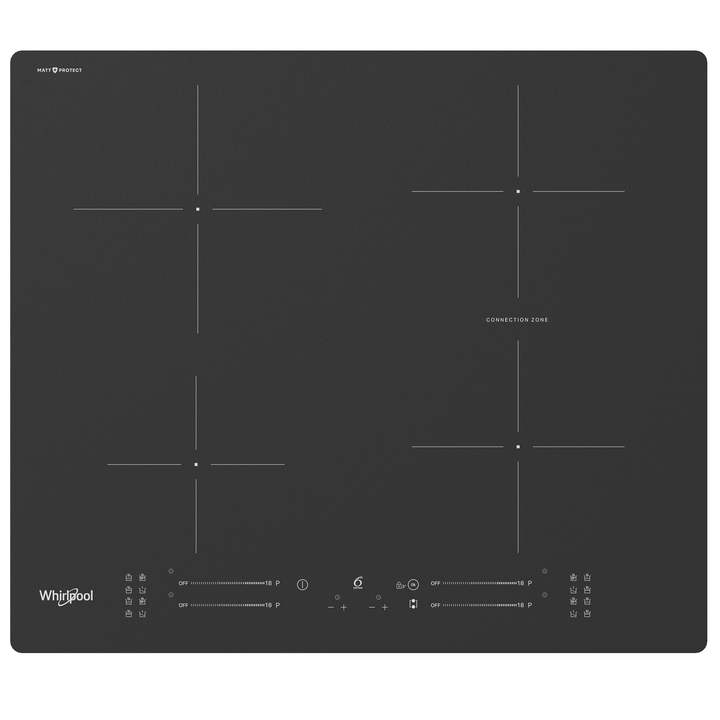 Whirlpool WBS2560NEBM Induktioliesitaso