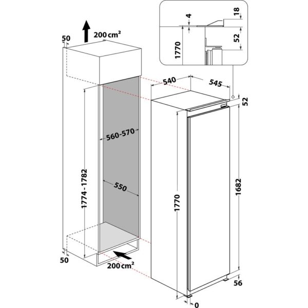 Built in freezer Whirlpool – kuva 4