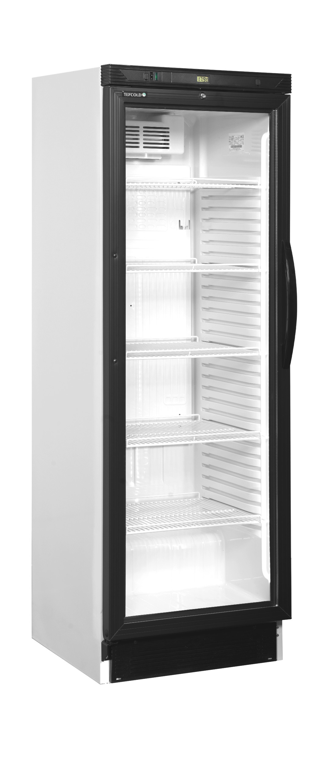 Tefcold CEV425 1 LED L/H Bottle Cooler, Left Hinged