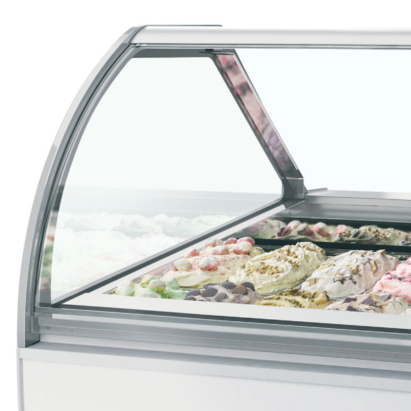 Tefcold MILLENNIUM LX12 Ventilated Scoop Ice Cream Display – kuva 2