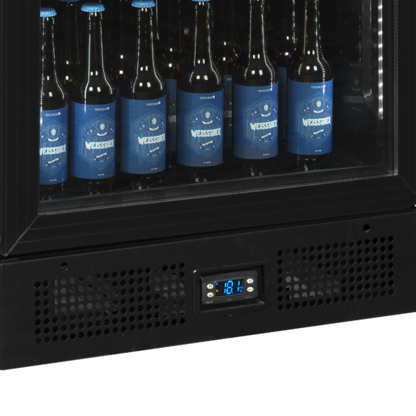 Tefcold CEV435CP BLACK Black Bottle Cooler – kuva 2