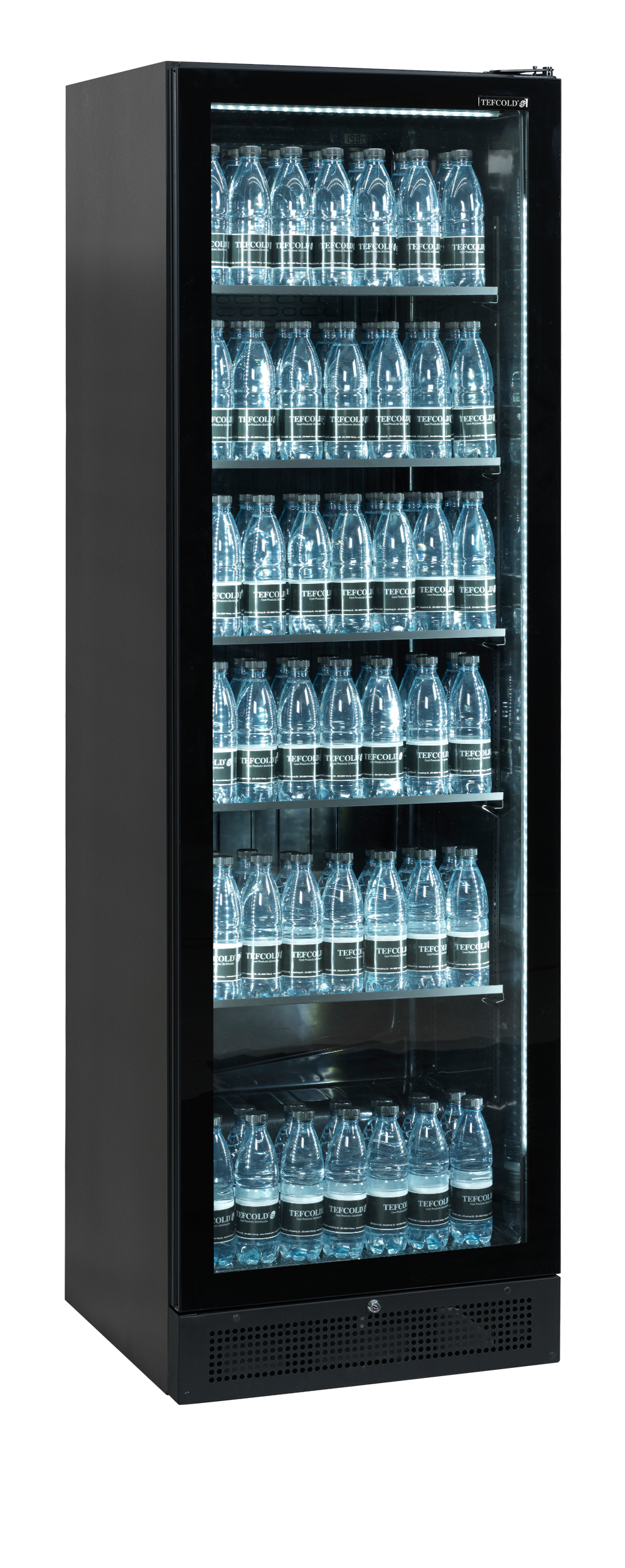 Tefcold SCU1425 FRAMELESS Black Display Cooler – kuva 1