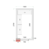 Tefcold CR 150x270x220 Coldroom Panels 120 mm