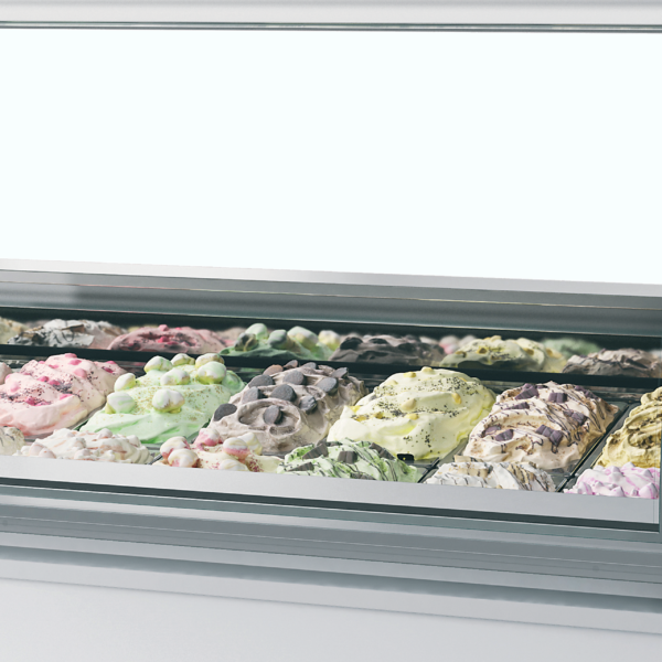 Tefcold MILLENNIUM LX12 Ventilated Scoop Ice Cream Display – kuva 1