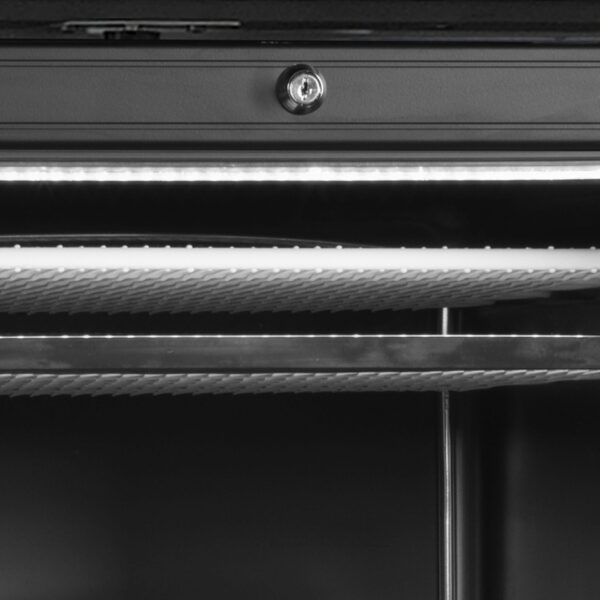 Tefcold UFSC371G Black L/H Display Freezer, Left Hinged – kuva 2