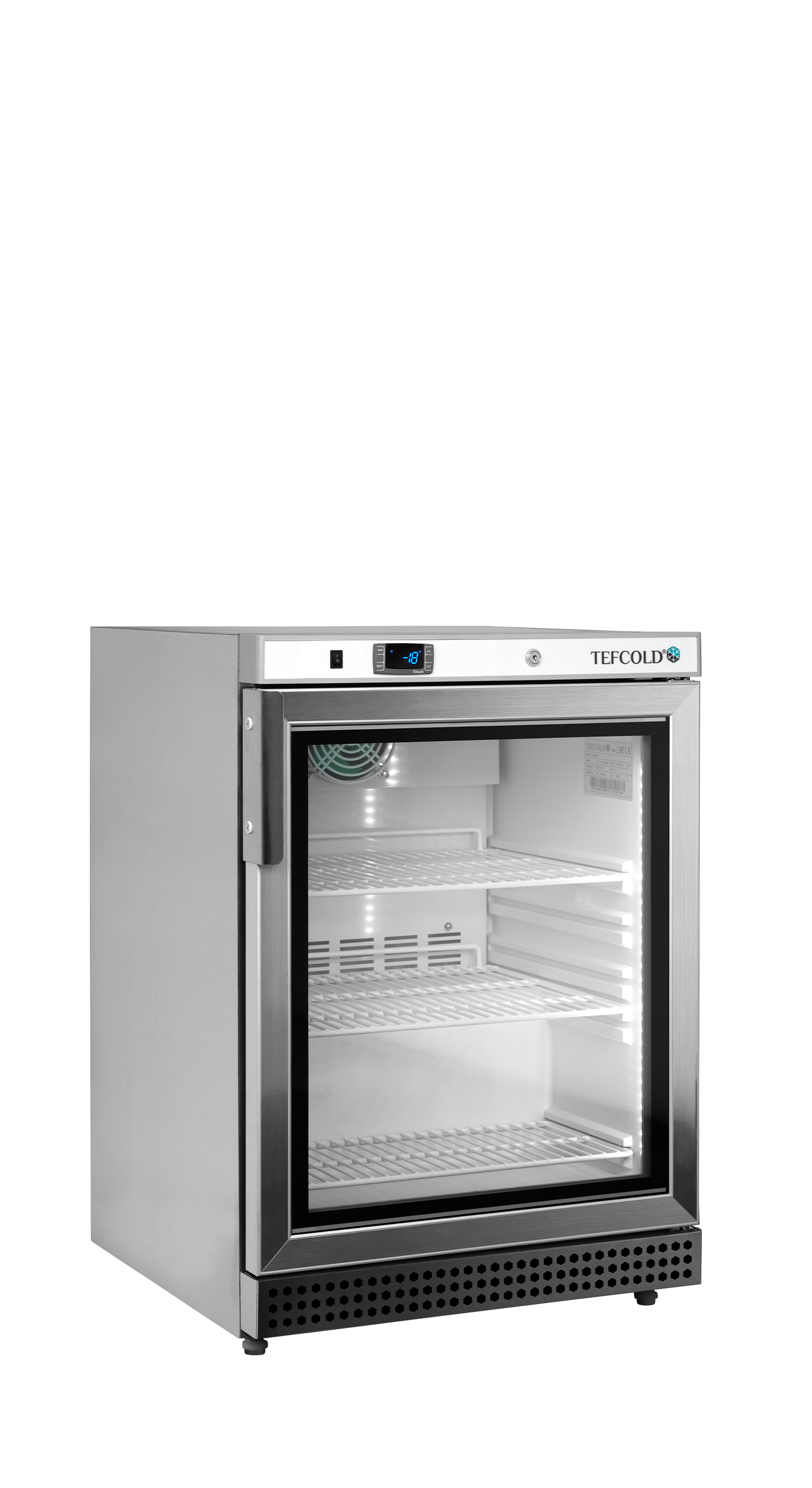 Tefcold UF200VSG Display Freezer
