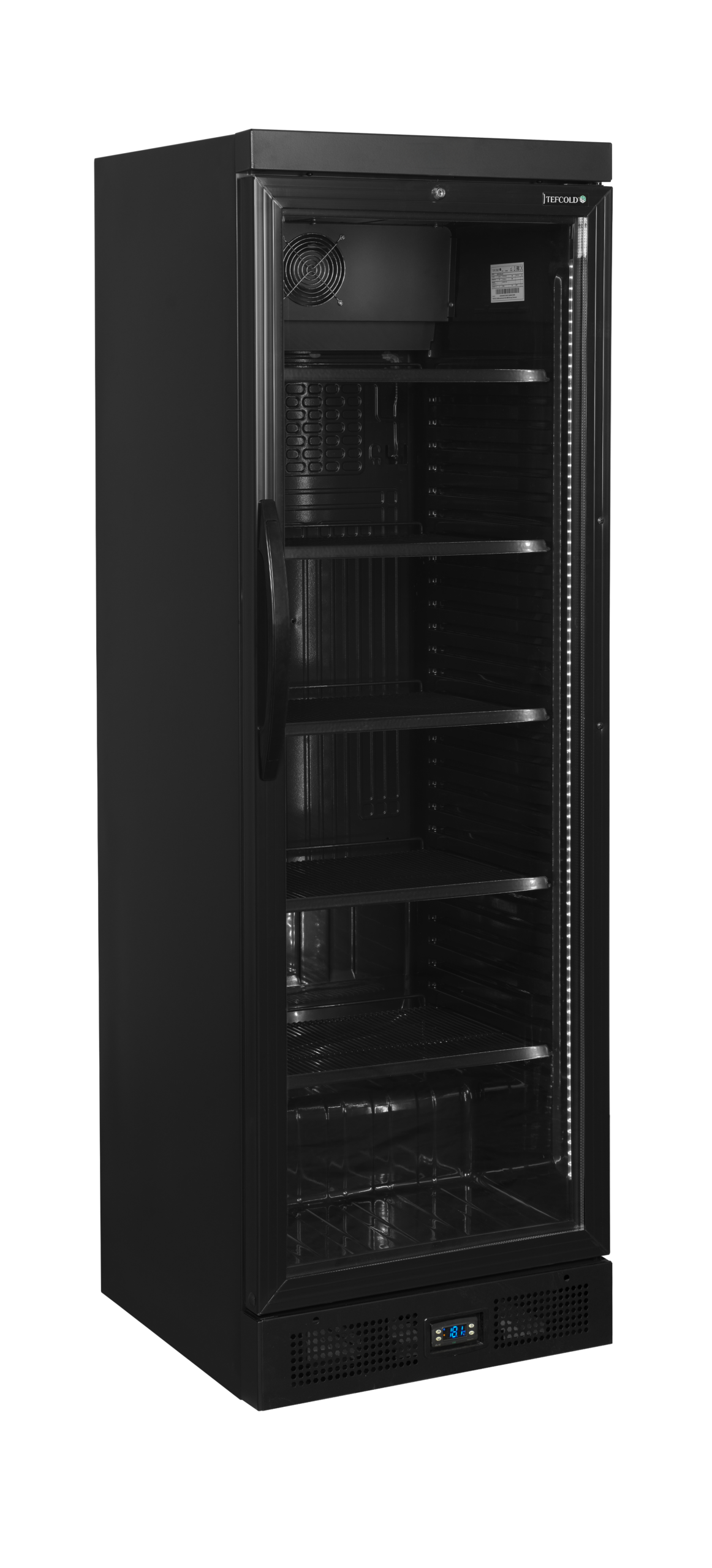 Tefcold CEV435 BLACK Black Bottle Cooler