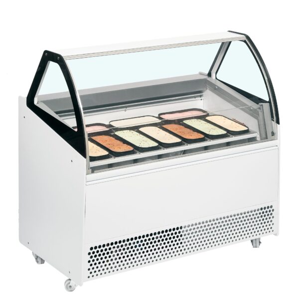 Tefcold BERMUDA VIEW RV10 Ventilated Scoop Ice Cream Display – kuva 1