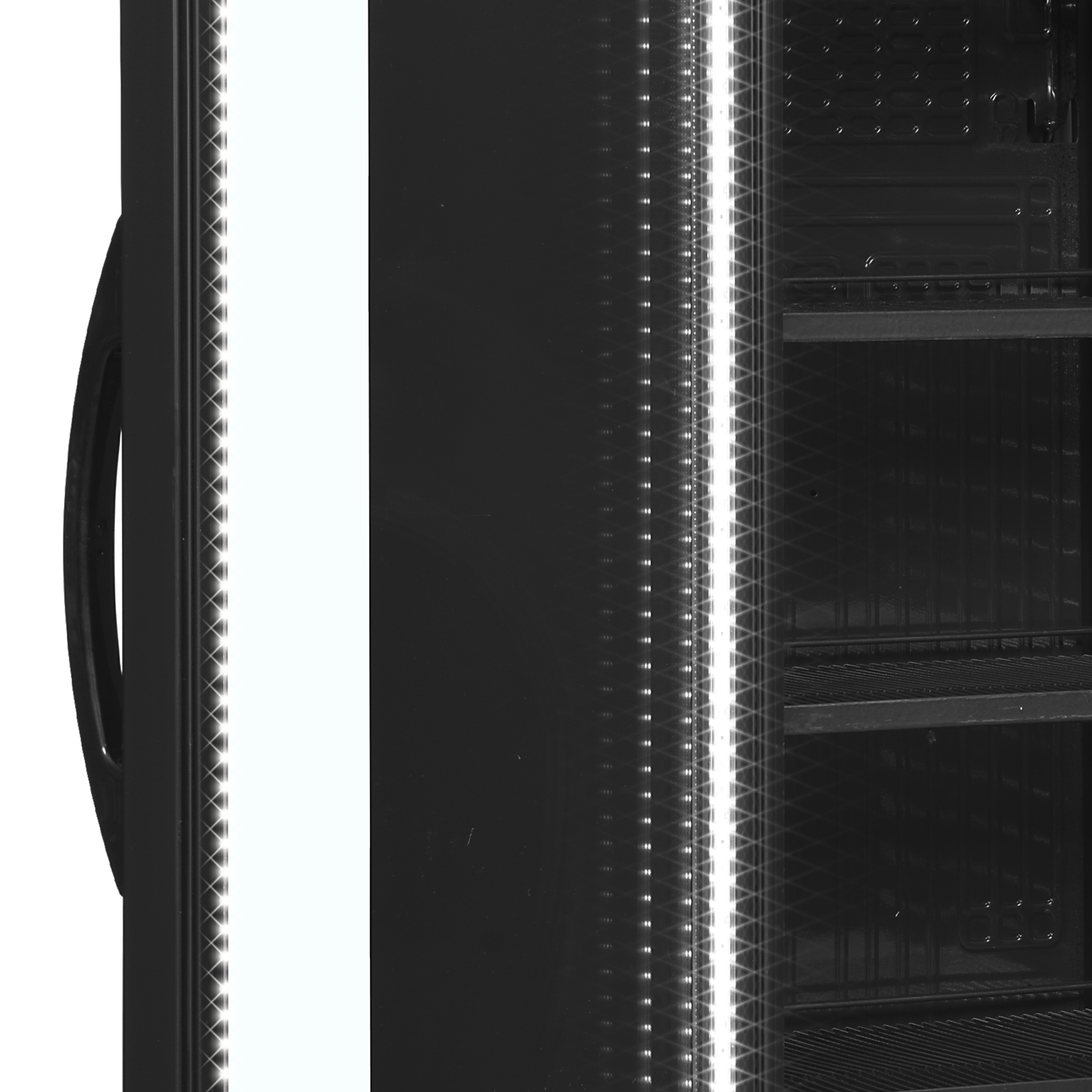 Tefcold CEV425 BLACK L/H Bottle Cooler, Left Hinged – kuva 3