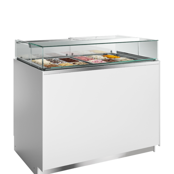 Tefcold DELTA NEW Ventilated Scoop Ice Cream Display – kuva 1