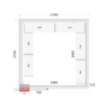 Tefcold Shelf Rack System Kit CRNF2727