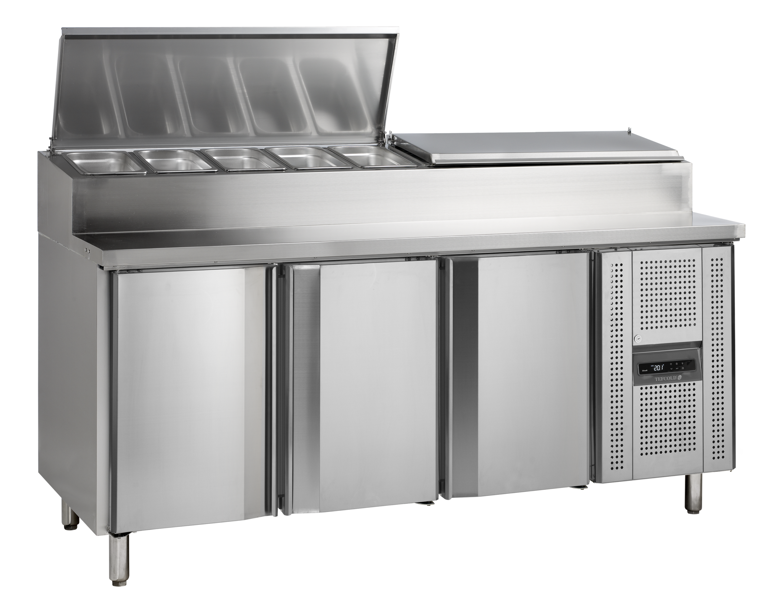Tefcold SS7300 Sandwich Preparation Counter GN1/1