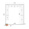 Tefcold Shelf Rack System Kit CRPF2730