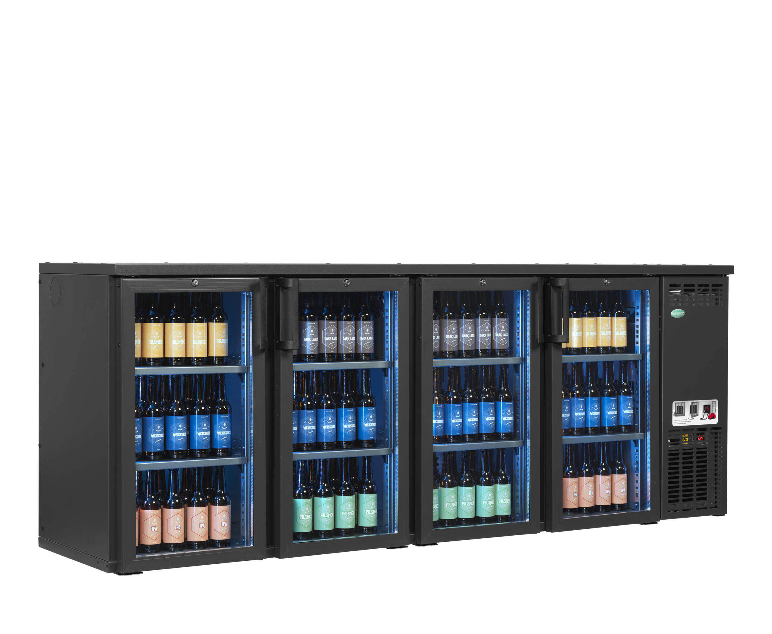 Tefcold SCL-2222GMU+ High-end Backbar Cooler – kuva 1