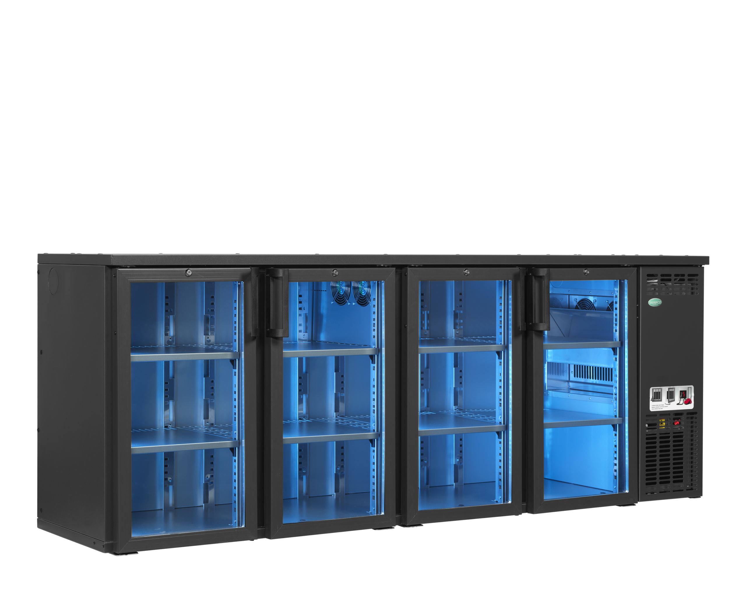 Tefcold SCL-2222GMU+ High-end Backbar Cooler