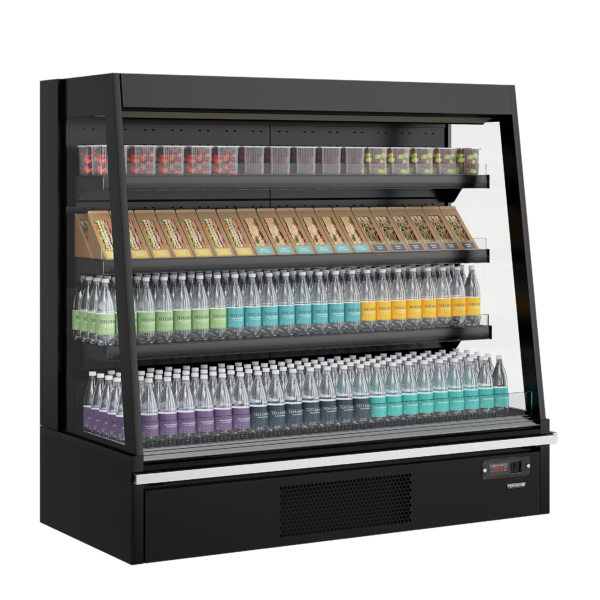 Tefcold Galaxy+ GPL14 Black HC Supermarket Multideck Cooler – kuva 1