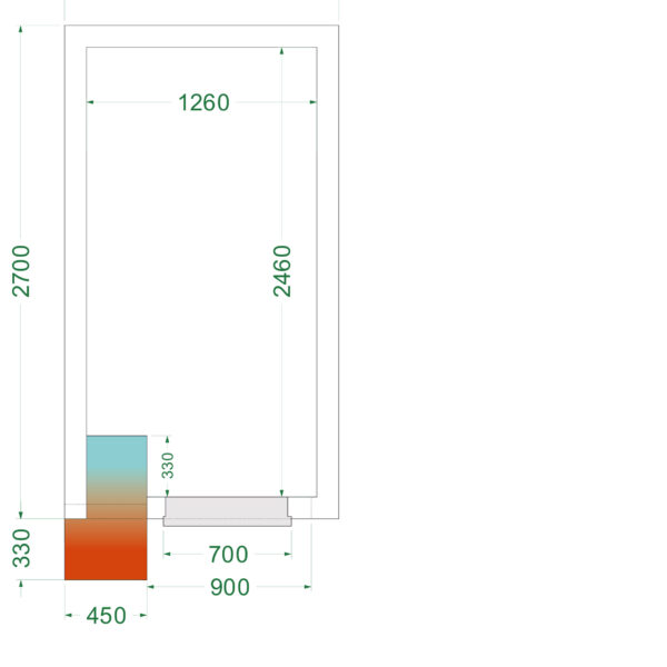 Tefcold CRNF1527 Freezer room