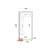 Tefcold CR 120x240x220 Coldroom Panels 120 mm