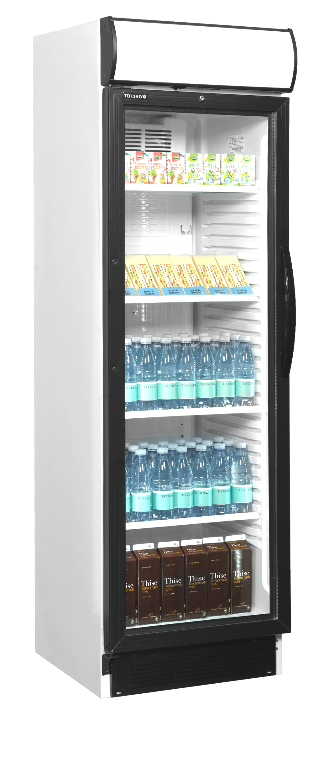 Tefcold CEV425CP 2 LED L/H Bottle Cooler, Left Hinged – kuva 1