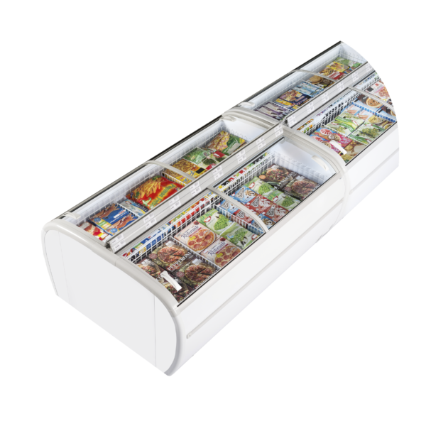 Tefcold TWIN 220-F Supermarket Freezer – kuva 1
