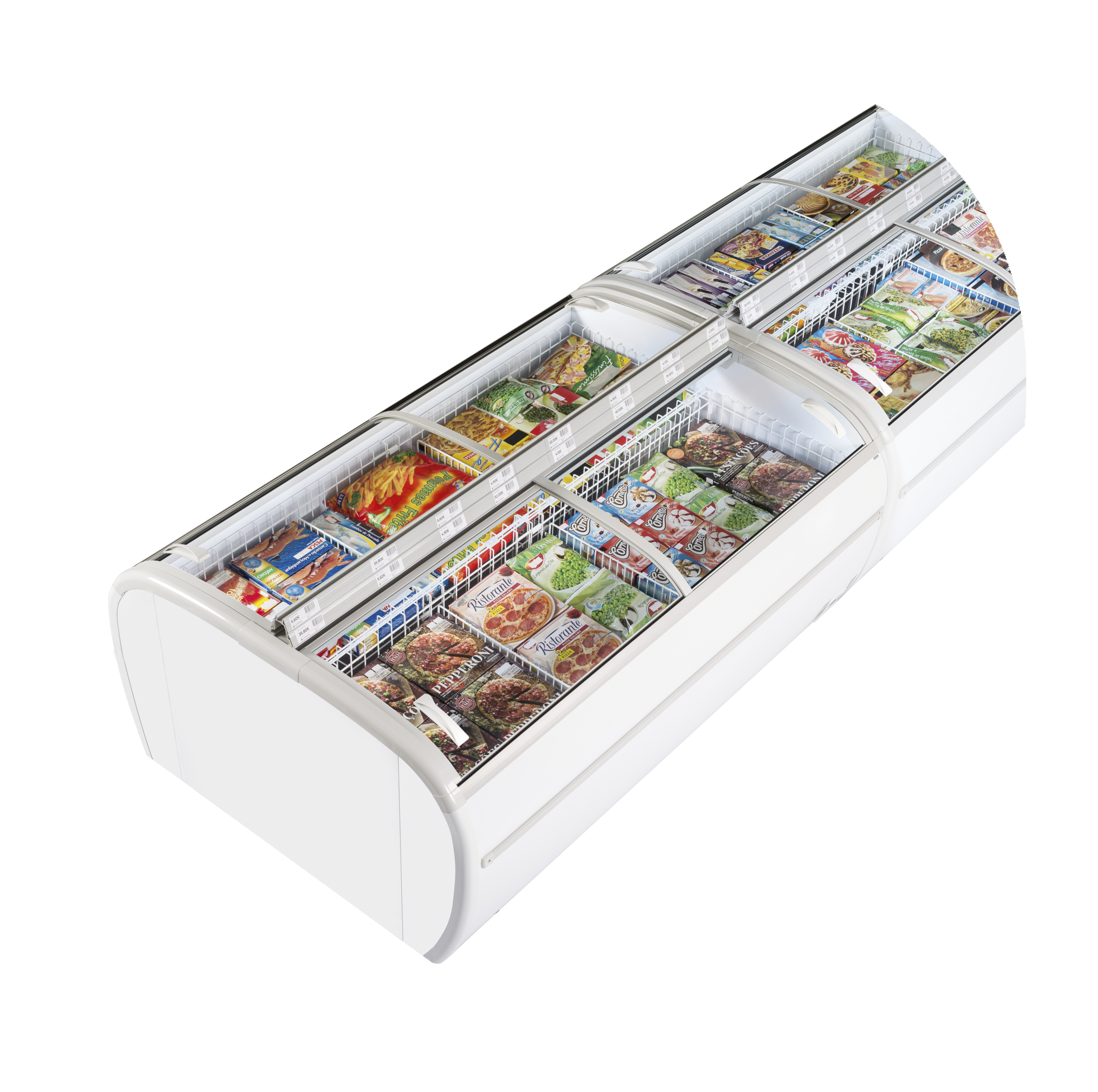 Tefcold TWIN 220-F Supermarket Freezer – kuva 1