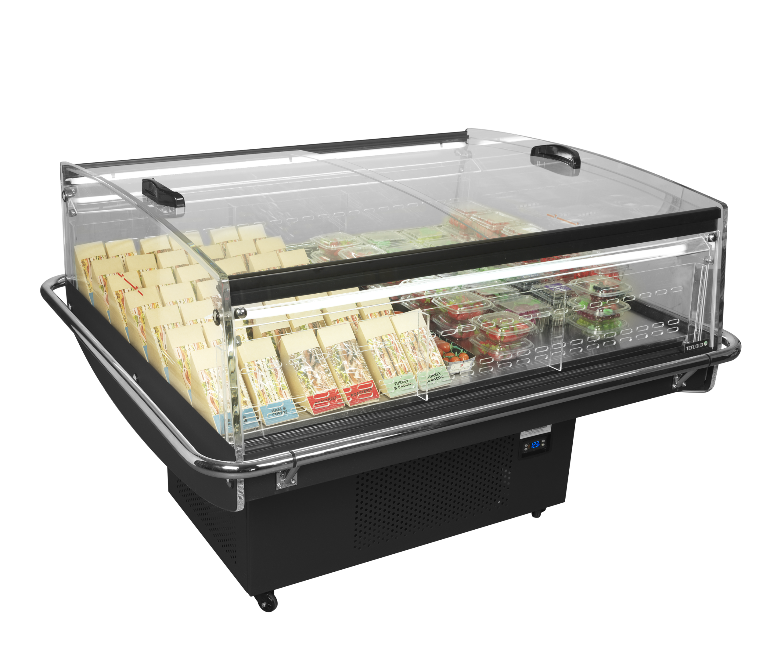 Tefcold PDC126 VS SL LED Black impulse cooler – kuva 1