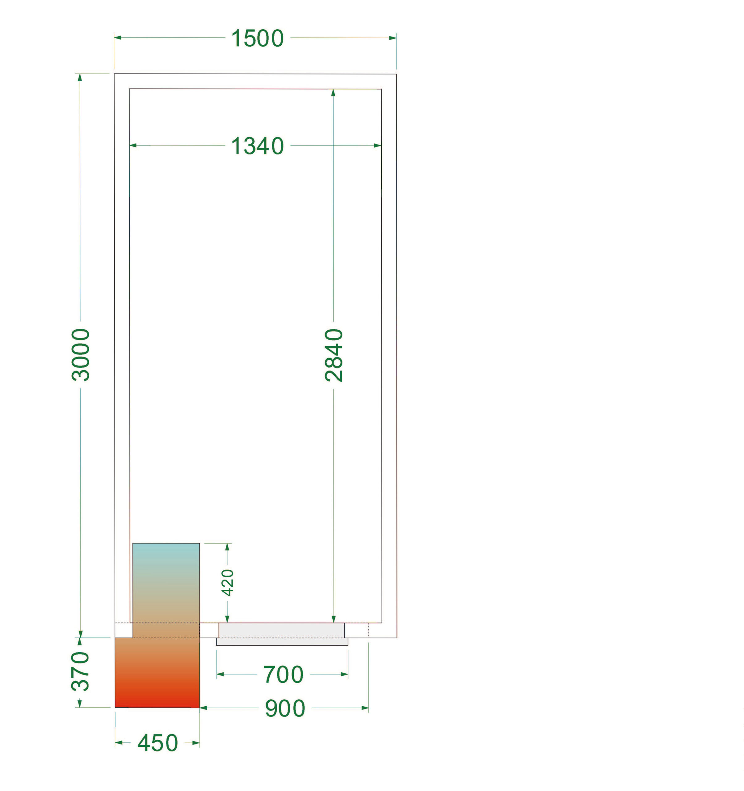 Tefcold CRPF1530 Cold Room