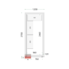Tefcold CR 120x270x220 Coldroom Panels 120 mm
