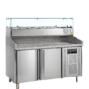 Tefcold PT1200 + GVC38-150 Pizza Table incl. Topping Unit