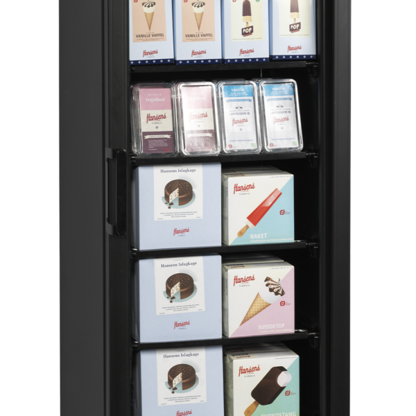 Tefcold UFSC371GCP Black Black Display Freezer – kuva 1