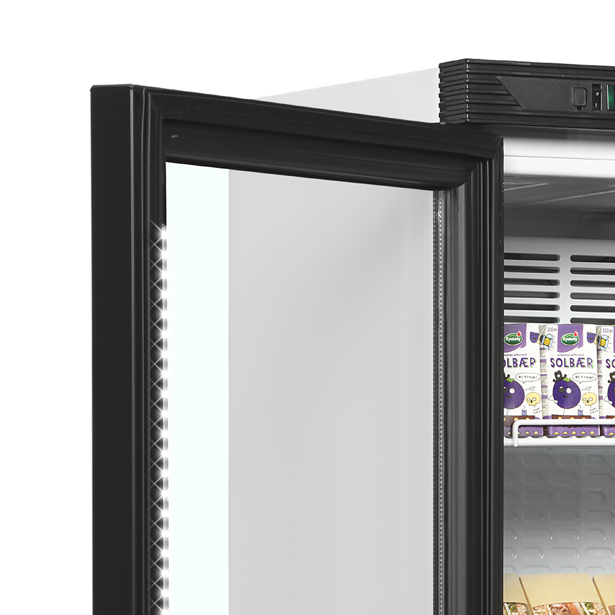 Tefcold CEV425 1 LED L/H Bottle Cooler, Left Hinged – kuva 2