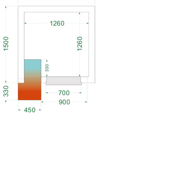 Tefcold CRNF1515 Freezer room