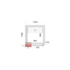 Tefcold CR 120x120x220 Coldroom Panels 120 mm