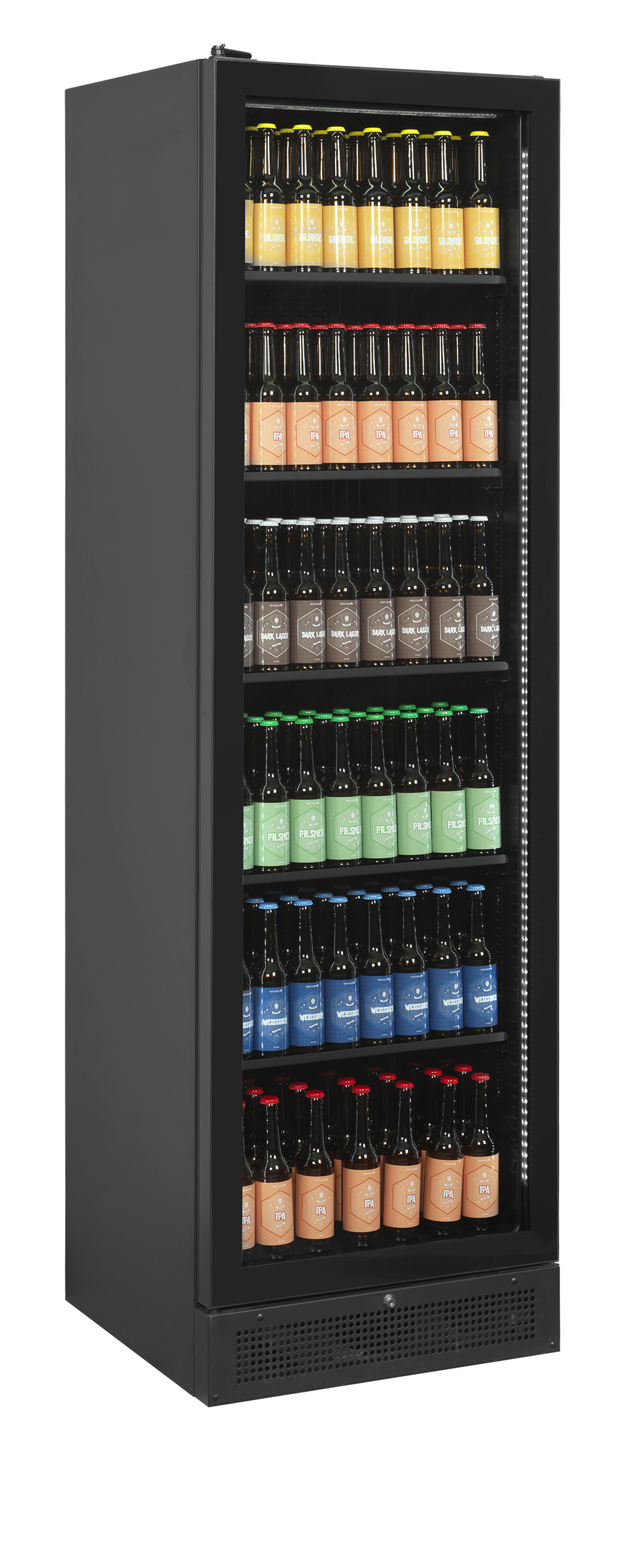 Tefcold SCU1425 FRAMELESS L/H Bottle Cooler with Left Hand Hinged Door – kuva 1