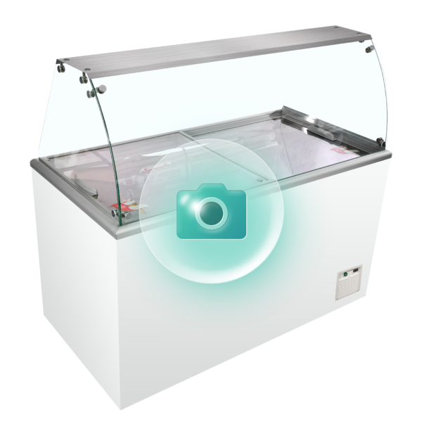 Tefcold IDA200-W1+ Scoop Ice Cream Freezer