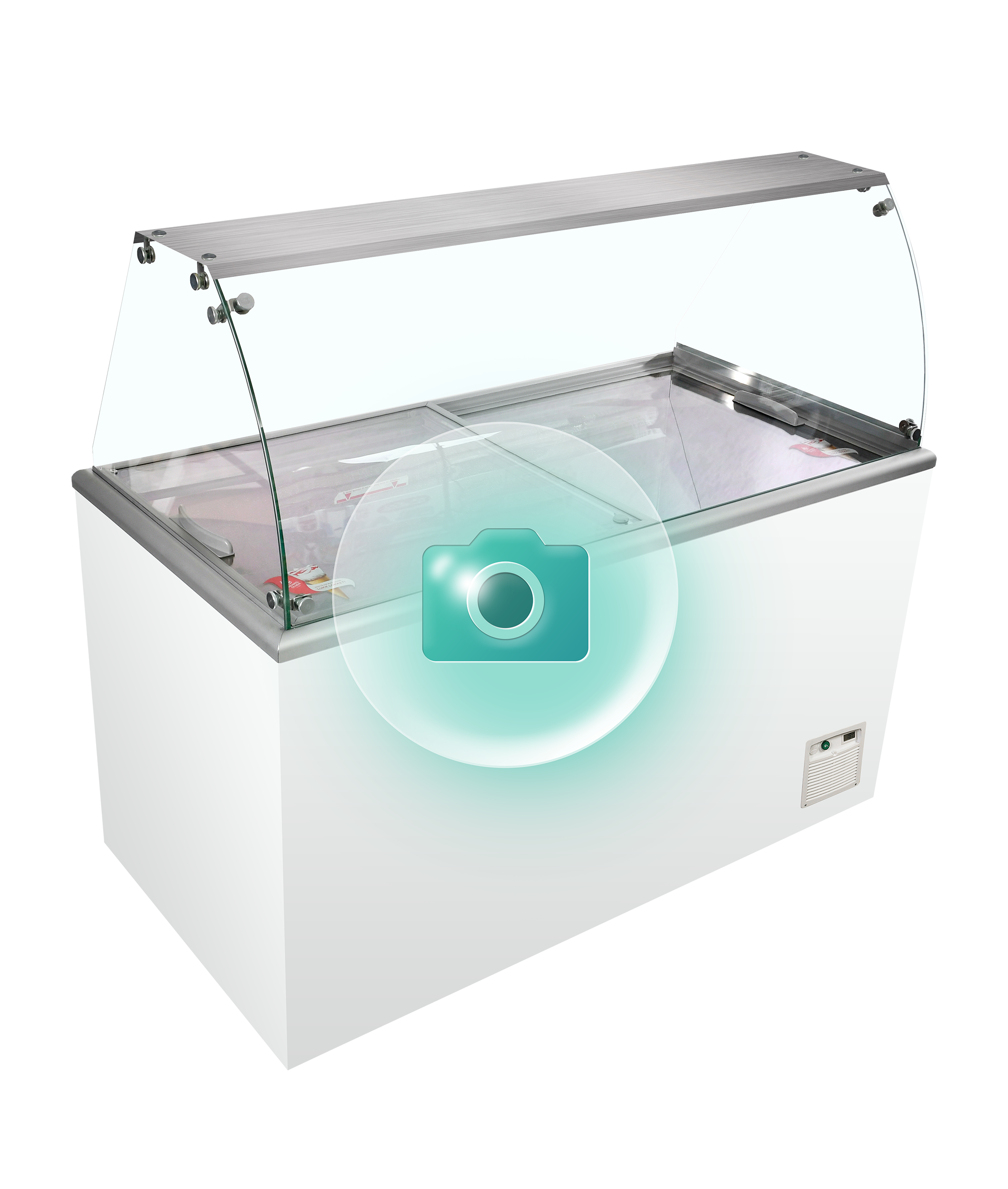 Tefcold IDA200-W1+ Scoop Ice Cream Freezer