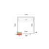 Tefcold CR 150x150x220 Cold Room Panels 80 mm