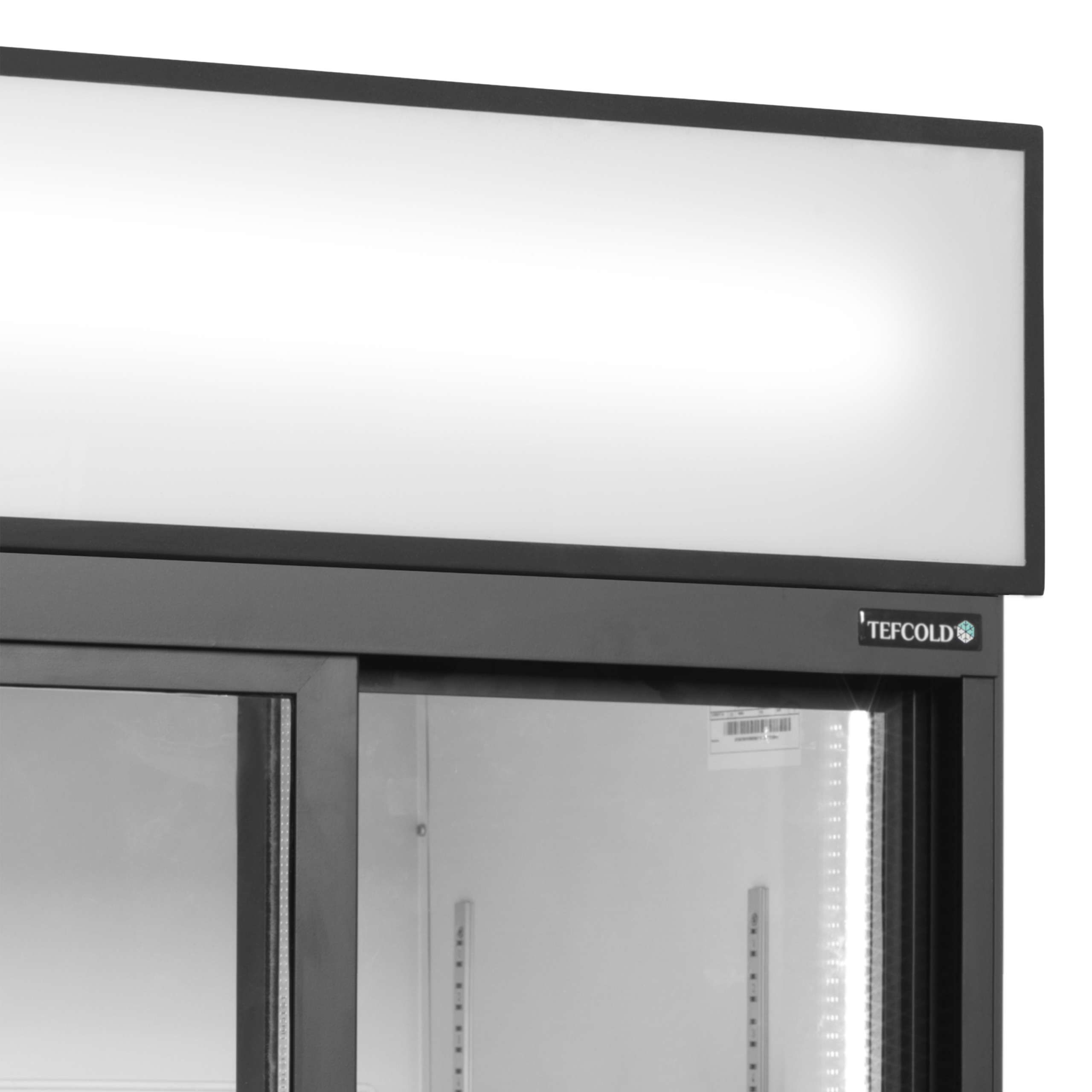 Tefcold FSC891S 2-door display cooler with canopy – kuva 2